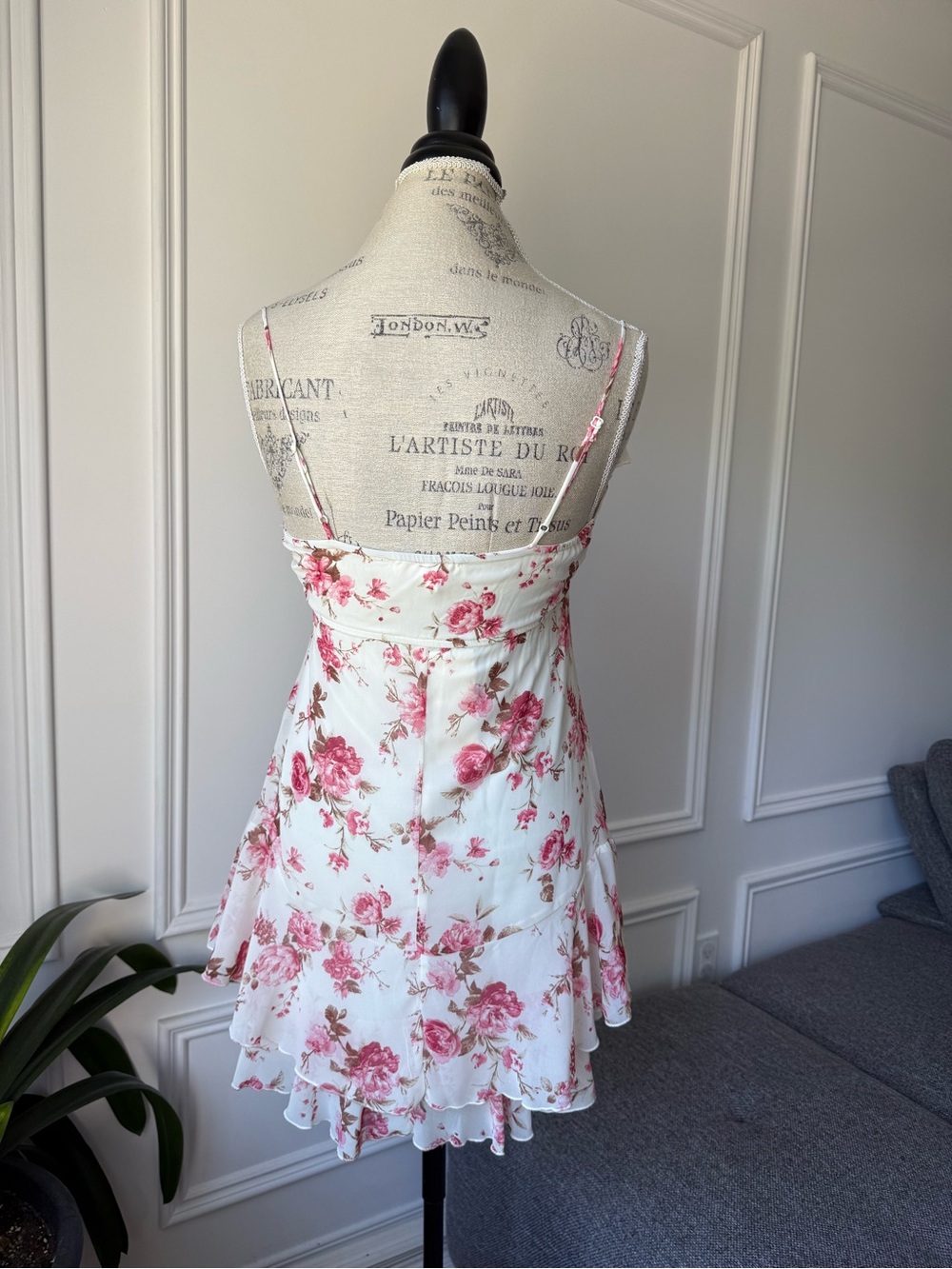 Thirty Thirty Floral Ruffle Mini Dress - Picture 4 of 7
